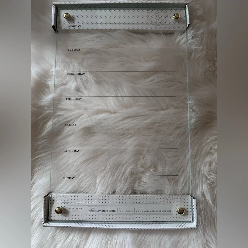 Glass Dry Erase Board by Sugar Paper Essentials